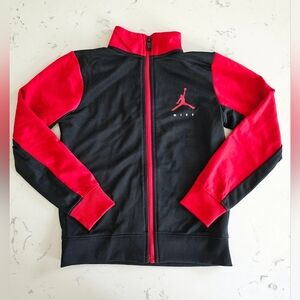 Jordan Red and Black Full Zip Jacket